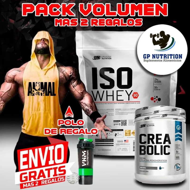 ISO WHEY 5kg + CREABOLIC 500g