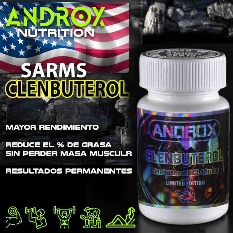 Clenbuterol / 100 cápsulas - Androx Nutrition